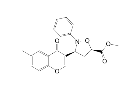 exo-6-Methyl-3-(5-methoxycarbonyl-2-phenyloxazolidin-3-yl)benzopyran-4-one
