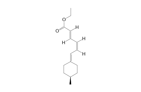 ETHYL-(2E,4Z)-6-[(AS)-4-METHYL-CYClOHEXYLIDENE]-2,4-HEXADIENOATE;VITAMIN-D-DERIVATIVE
