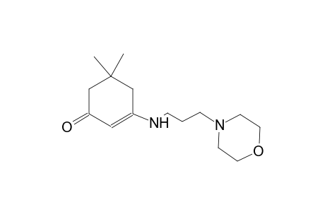 2-cyclohexen-1-one, 5,5-dimethyl-3-[[3-(4-morpholinyl)propyl]amino]-