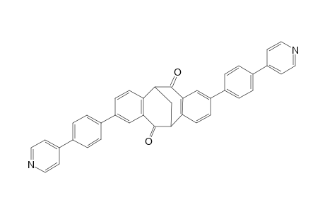 (+-)-2,8-Bis(4-phenylpyridyl)dibenzobicyclo[b,f][3.3.1]nona-5a,6a-diene-6,12-dione
