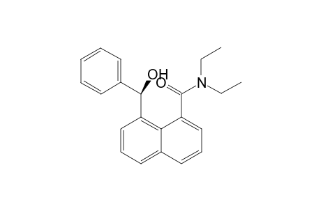 (Sa*,1'R*)-N,N-Diethyl-8-[hydroxy(phenyl)methyl]-1-naphthamide