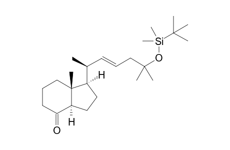 (20S)-des-A,B-20-[4'-tert-butyldimethylsilyloxy)-4'-methyl-pent-(1'E)-en-yl]-pregnan-8-one
