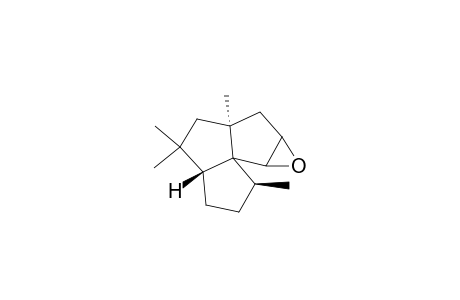 5.alpha.,7,7-11.beta.-Tetramethyl-2,3-epoxy-8.beta.H-tricyclo[6.3.0.0(1,5)]undecane
