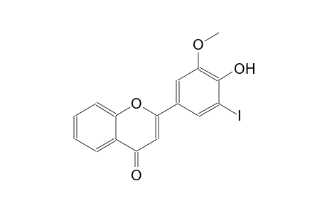 2-(4-hydroxy-3-iodo-5-methoxyphenyl)-4H-chromen-4-one