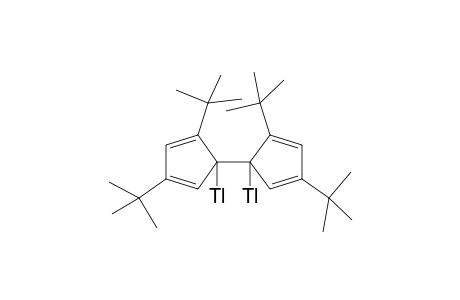 [1,1',3,3'-tetra(t-butyl)-5,5'-pentafulvalene] dithallium