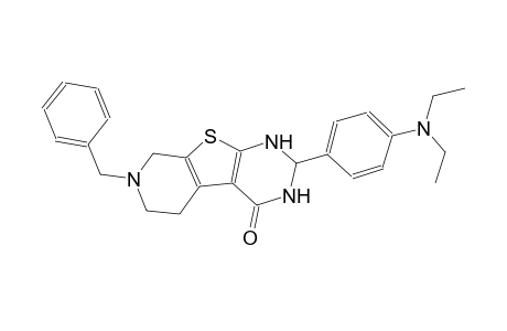 7-benzyl-2-[4-(diethylamino)phenyl]-2,3,5,6,7,8-hexahydropyrido[4',3':4,5]thieno[2,3-d]pyrimidin-4(1H)-one
