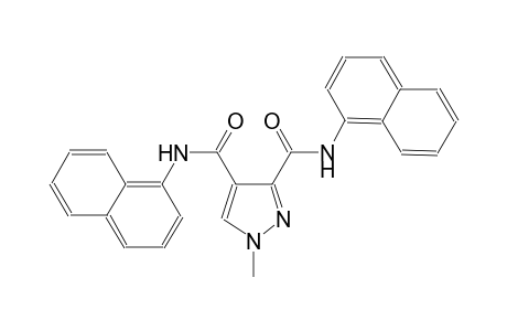 1H-pyrazole-3,4-dicarboxamide, 1-methyl-N~3~,N~4~-di(1-naphthalenyl)-
