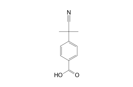 Benzoic acid, 4-(1-cyano-1-methylethyl)-