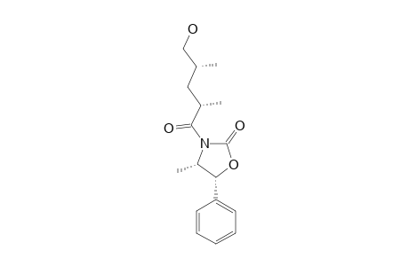 (4S,5R)-3-[(2'R,4'S)-1'-OXO-2',4'-DIMETHYL-5'-HYDROXYPENTYL-4-METHYL-5-PHENYL-2-OXAZOLIDINONE