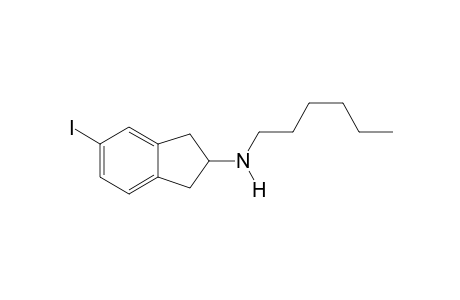 5-Iodo-2-(hexylamino)indane