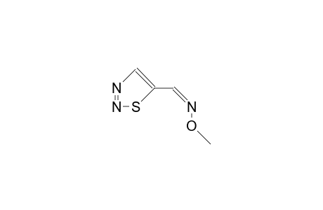 5-(Methoxyiminomethyl)-1,2,3-thiadiazole