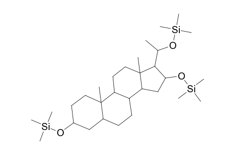 Silane, (5.alpha.-pregnane-3.beta.,16.alpha.,20.alpha.-triyltrioxy)tris[trimethyl-