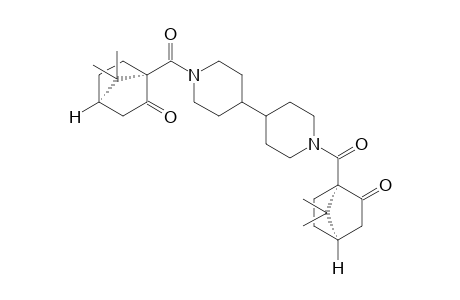 N,N'-Bis{[(1S,4R)-7,7-dimethyl-2-oxonorborn-1-yl]carbonyl}-4,4'-bipiperidine