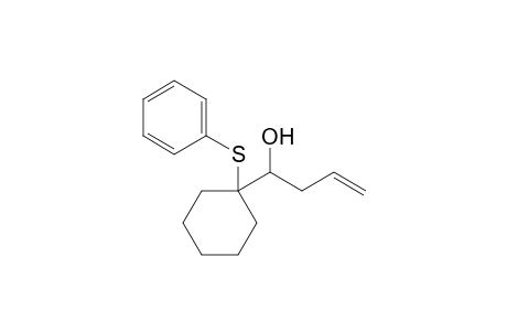1-(1-phenylsulfanylcyclohexyl)but-3-en-1-ol
