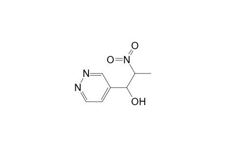 2-nitro-1-(4-pyridazinyl)-1-propanol