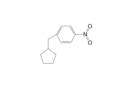 1-(cyclopentylmethyl)-4-nitro-benzene