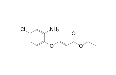 Ethyl (E)-3-(2-Amino-4-chlorophenoxy)-2-propenoate