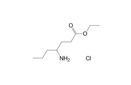 Ethyl 4-aminoheptanoate hydrochloride