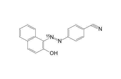 4-[(E)-(2-Hydroxy-1-naphthyl)diazenyl]benzonitrile