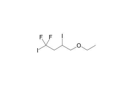 4-Ethoxy-1,1-difluoro-1,3-diiodobutane