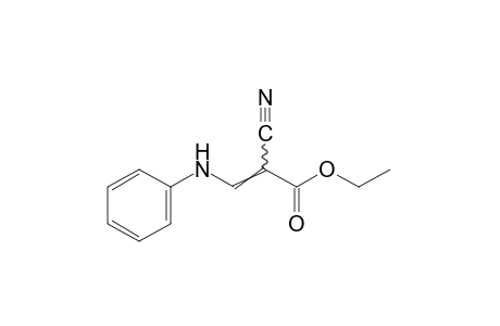 3-anilino-2-cyanoacrylic acid, ethyl ester