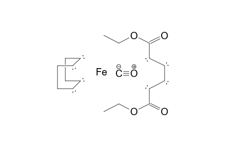 Iron, monocarbonyl-1,5-cyclooctadiene muconic acid, diethyl ester