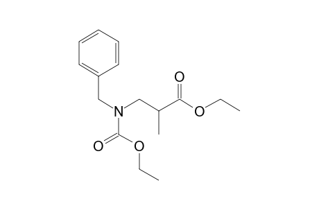 N-Benzyl-N-ethoxycarbonyl-2-methyl-.beta.-alanine, ethyl ester