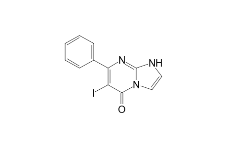 7-Phenyl-2-iodoimidazolo[1,2-a]pyrimidine-5(1H)-one