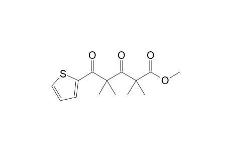 Methyl 2,2,4,4-tetramethyl-3,5-dioxo-5-(thien-2-yl)pentanoate