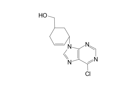 [5-(6-chloranylpurin-9-yl)cyclohex-3-en-1-yl]methanol
