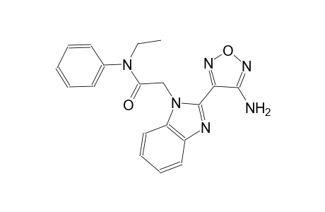 2-[2-(4-Amino-furazan-3-yl)-benzoimidazol-1-yl]-N-ethyl-N-phenyl-acetamide