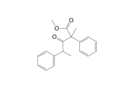 2-Methyl-3-oxo-2,4-diphenyl-pentanoic acid methyl ester