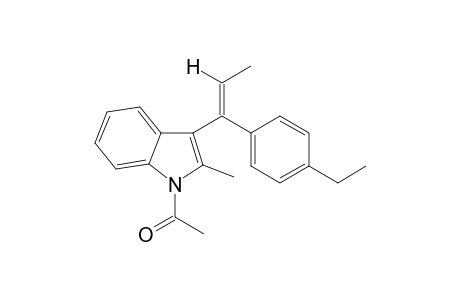 1-Acetyl-3-(1-(4-ethylphenyl)-1-propen-1-yl)-2-methyl-1H-indole