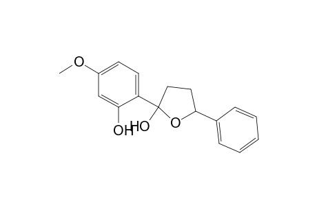 (2'-hydroxy-4'-methoxyphenyl)-5-phenyltetrahydrofuran-2-ol