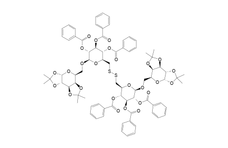 6,6'-O-[6,6'-DITHIOBIS-(2,3,4-TRI-O-BENZOYL-6-DEOXY-BETA-D-GLUCOSYL)]-BIS-(1,2:3,4-DI-O-ISOPROPYLIDENE-ALPHA-D-GALACTOSE)