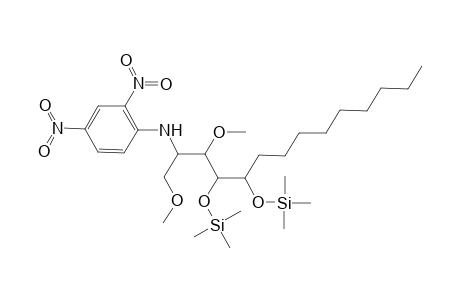 Tridecylamine, N-(2,4-dinitrophenyl)-2-methoxy-1-(methoxymethyl)-3,4-bis(trimethylsiloxy)-, erythro-
