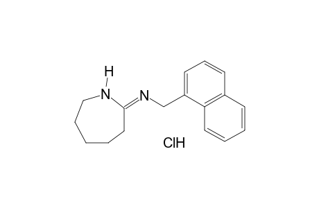 HEXHYDRO-2-{[(1-NAPHTHYL)METHYL]IMINO}-1H-AZEPINE, MONOHYDROCHLORIDE
