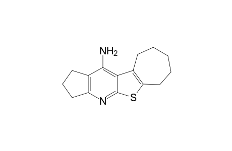 1,2,3,6,7,8,9,10-Octahydrocyclopenta[e]cyclohepta[4,5]thieno[2,3-b]pyridin-11-amine