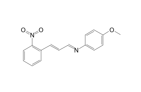 (4-Methoxy-phenyl)-[(E)-3-(2-nitro-phenyl)-prop-2-en-(E)-ylidene]-amine