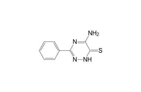 1,2,4-Triazine-6(1H)-thione, 5-amino-3-phenyl-