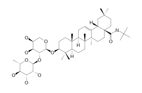 N-TERT.-BUTYL-OLEANOLIC-AMIDE-3-O-ALPHA-L-RHAMNOPYRANOSYL-(1->2)-ALPHA-L-ARABINOPYRANOSIDE