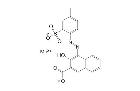 2-Naphthalenecarboxylic acid, 3-hydroxy-4-[(4-methyl-2-sulfophenyl)azo]-, manganese(2+) salt