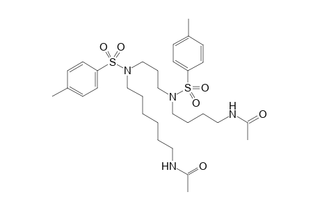 1,17-Diacetyl-6,10-di(p-toluenesulfonyl)-1,6,10,17-tetraazaheptadecane