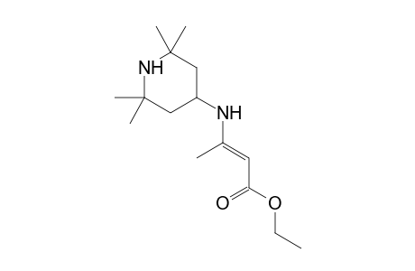 .beta.-2,2,6,6-Tetramethyl-4-piperidylaminocrotonic acid, ethyl ester