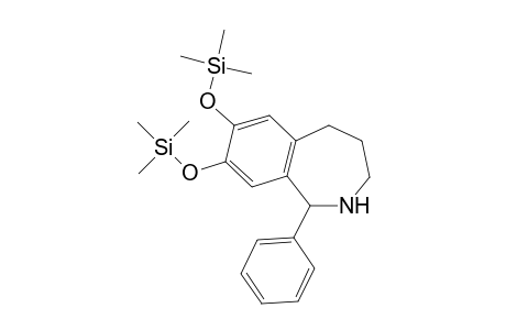 7,8-bis(trimethylsilyloxy)-1-phenyl)-2,3,4,5-tetrahydro-11H-e-benzazepine
