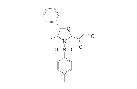 (2S,4S,5R)-2-[(1'R)-1',2'-DIHYDROXYETHYL]-4-METHYL-5-PHENYL-3-PARA-TOLYLSULFONYLOXAZOLIDINE;ANTI-ISOMER