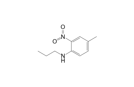 4-Methyl-2-nitro-N-propylaniline
