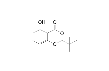 2-t-Butyl-6-ethylidene-5-(1-hydroxyethyl)[1,3]dioxan-4-one