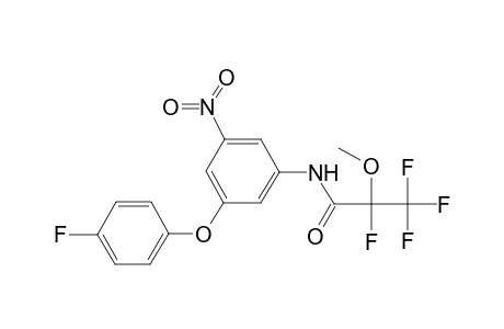 2,3,3,3-tetrafluoro-N-[3-(4-fluorophenoxy)-5-nitro-phenyl]-2-methoxy-propanamide
