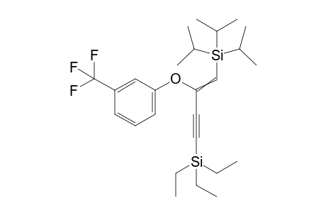 1-Triisopropylsilyl-2-(3-trifluoromethylphenyl)-4-triethylsilylbut-1-en-3-yne